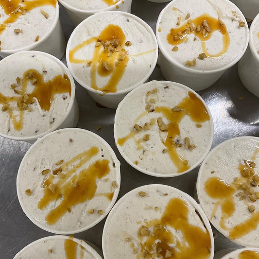FOSTER CHILD (BANANA WALNUT CARAMEL) GELATO PINT